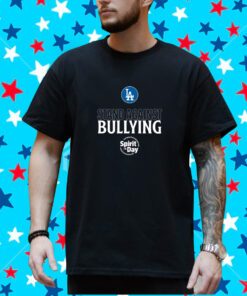 Los Angeles Dodgers Stand Against Bullying Spirit Day Shirt
