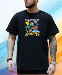Los Angeles Lakers Nba X Market Claymation T-Shirt