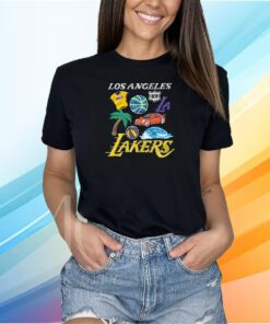 Los Angeles Lakers Nba X Market Claymation T-Shirt
