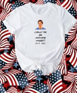 Matthew Perry Could You Be Anymore Missed Print T-Shirt