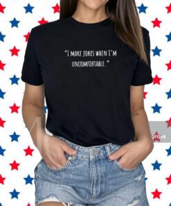 Matthew Perry I Make Jokes When I’m Uncomfortable Printed T-Shirt