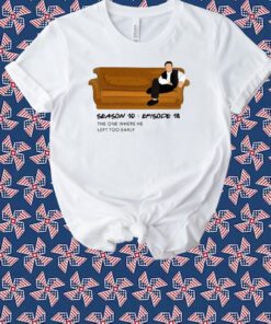 Matthew Perry The One Where He Left Too Early Print T-Shirt