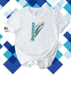 Miami Dolphins Starter Color Scratch T-Shirt