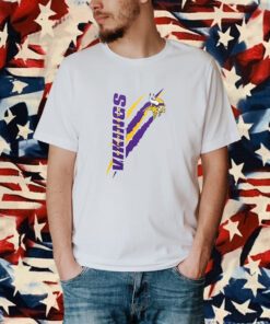 Minnesota Vikings Starter Color Scratch T-Shirt
