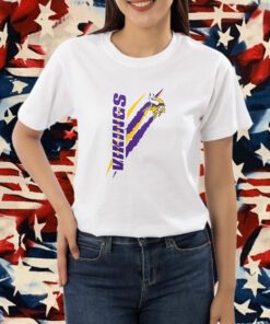 Minnesota Vikings Starter Color Scratch T-Shirt