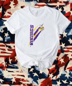 Minnesota Vikings Starter Color Scratch T-Shirt