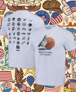 Official Nba X Staple All Teams Birds Of A Feather Flock Together T-Shirt