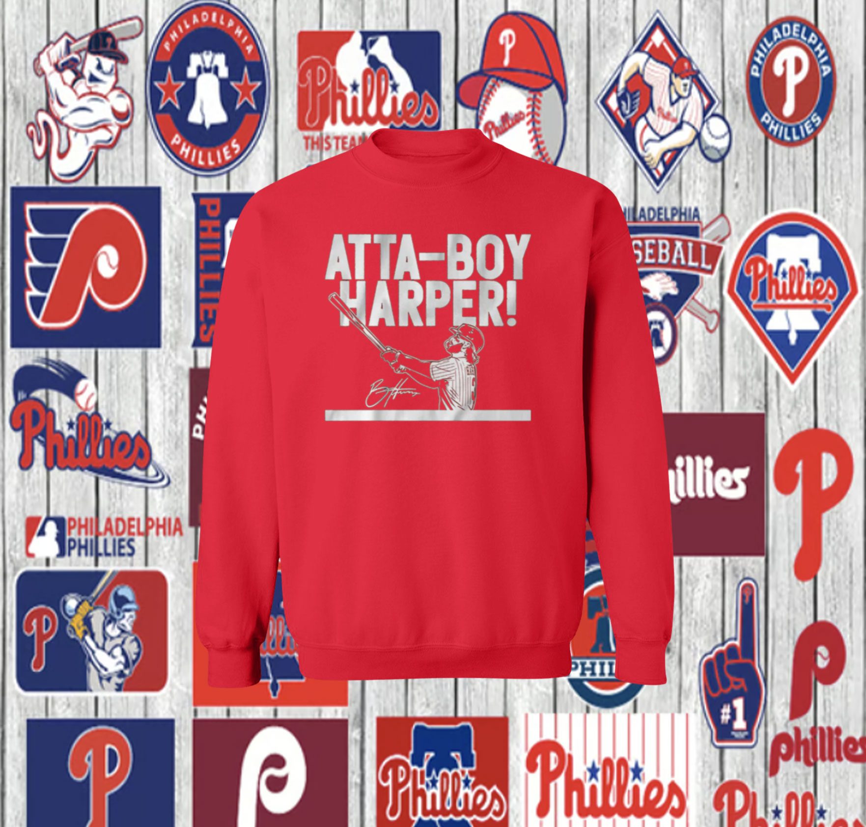 Official Philadelphia Phillies Atta Boy Harper Bryce Harper Shirt, hoodie,  sweater, long sleeve and tank top