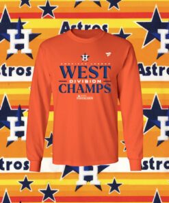 Official Houston Astros Al West Division Champions 2023 T-Shirt