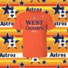 Official Houston Astros Al West Division Champions 2023 T-Shirt