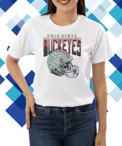 Ohio State Buckeyes Gradient Helmet Shirt