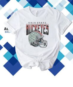 Ohio State Buckeyes Gradient Helmet Shirt