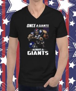 Once a new york giants always a giants T-Shirt