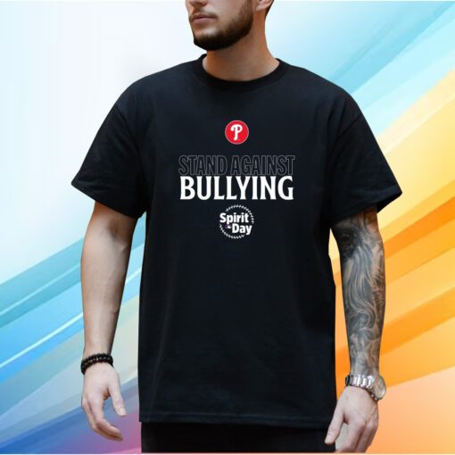 Philadelphia Phillies Stand Against Bullying Spirit Day Shirt