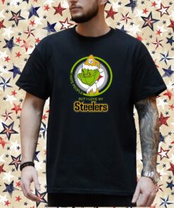 Pittsburgh Steelers I Hate People But I Love My Steeler Grinch T-Shirt