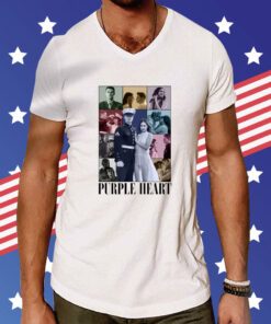 Purple Hearts The Eras Tour T-Shirt