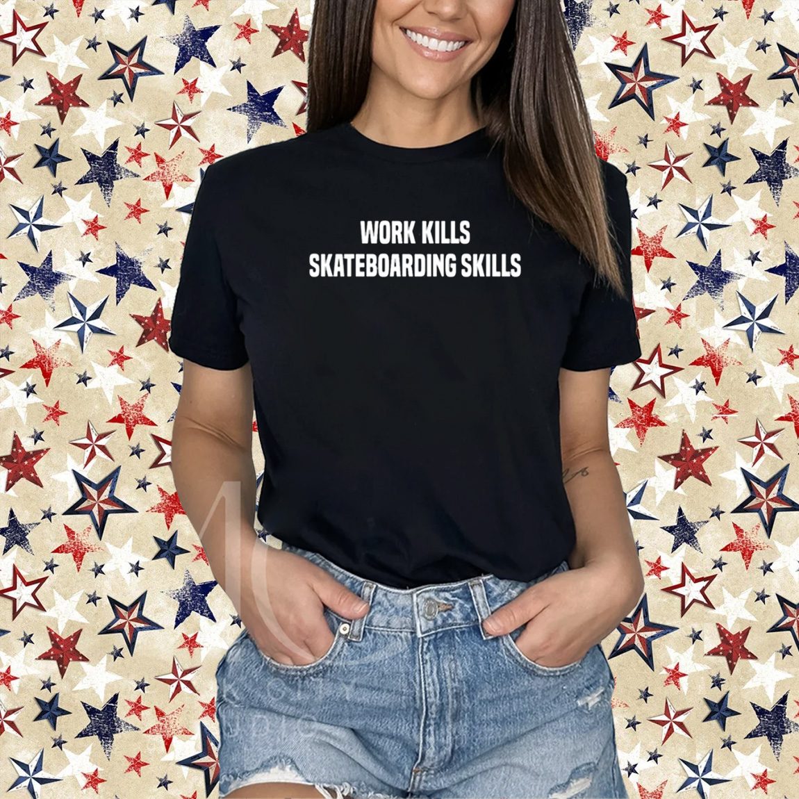 Quartersnacks Work Kills Skateboarding Skills T-Shirt