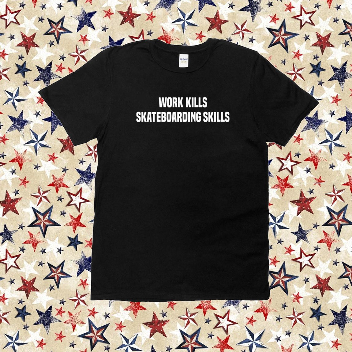Quartersnacks Work Kills Skateboarding Skills T-Shirt
