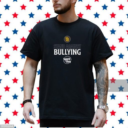 San Diego Padres Stand Against Bullying Spirit Day Shirt