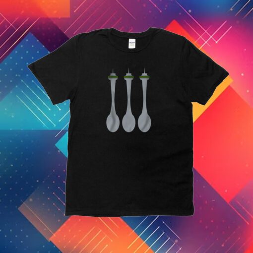 Seattle Spoon Tee Shirt