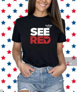 See Red Plus500 Trading T-Shirt