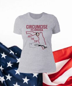 Seminoles Circumcise Florida Just The Tip Womens Shirt