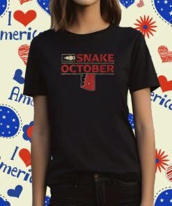 Snake October Arizona Baseball T-Shirt