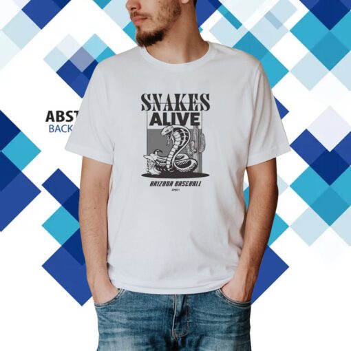 Snakes Really Alive Arizona Baseball Shirt