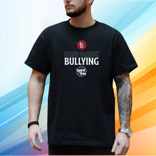 St Louis Cardinals Stand Against Bullying Spirit Day Shirt