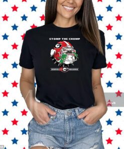 Stomp The Chomp Georgia Bulldogs T-Shirt