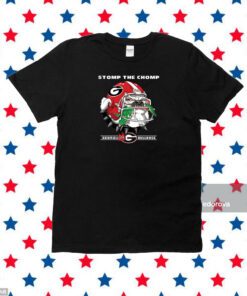Stomp The Chomp Georgia Bulldogs T-Shirt