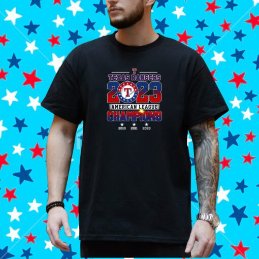 Texas Rangers 2023 Al Champions Shirt