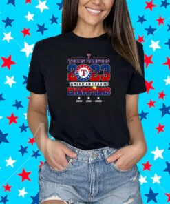 Texas Rangers 2023 Al Champions Shirt