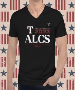 Official Texas Rangers 2023 Alcs Post Season T-Shirt