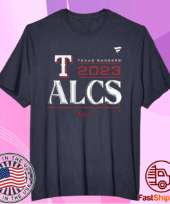Official Texas Rangers Alcs 2023 American League Division Series T-Shirt