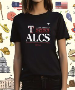Texas Rangers Fanatics Branded 2023 Alcs Locker Room T-Shirt