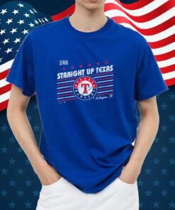Texas Rangers Majestic Threads 2023 World Series Local Lines T-Shirt