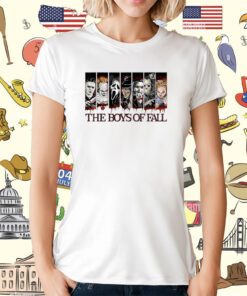 The Boys Of Fall Vintage Horror Movie Halloween Autumn T-Shirt