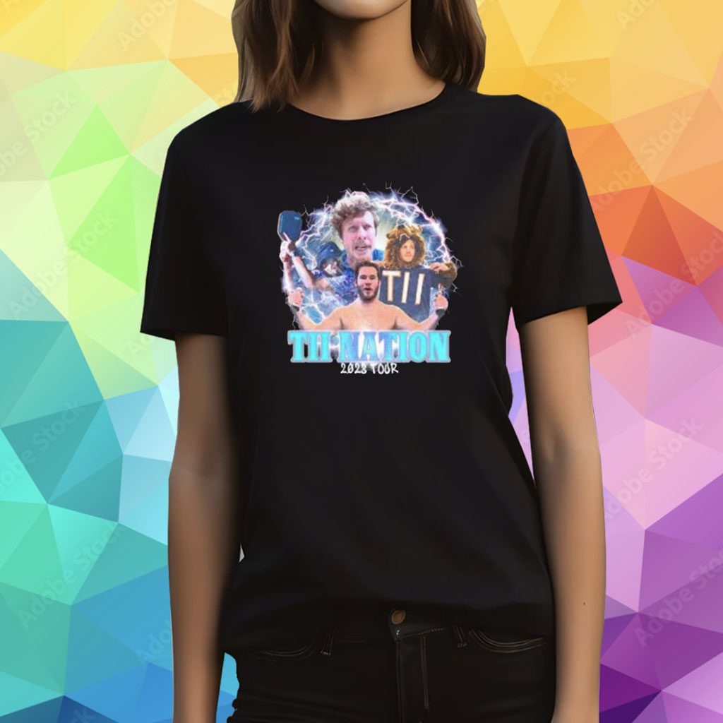 Tii Nation 2023 Tour T-Shirt - ReviewsTees