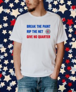 Tomer Azarly Break The Paint Rip The Net Give No Quarter T-Shirt