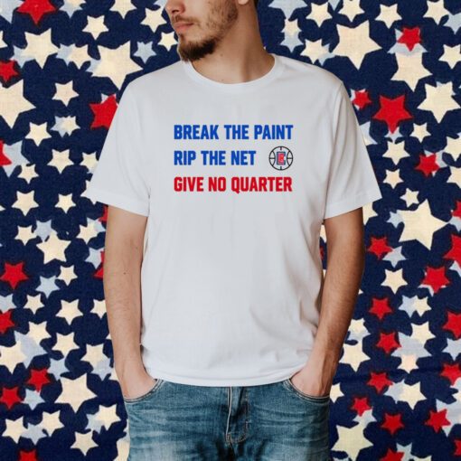 Tomer Azarly Break The Paint Rip The Net Give No Quarter T-Shirt