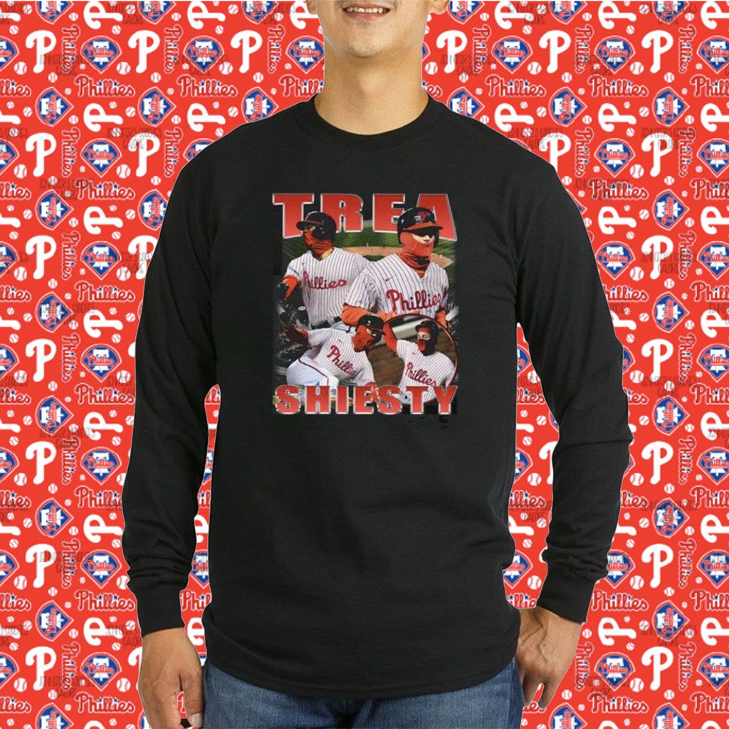 Official Trea Shiesty Philadelphia Phillies T-Shirt - ReviewsTees