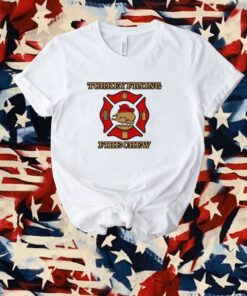 Turkey Frying Fire Crew Shirt