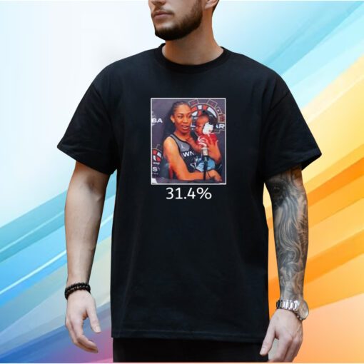 Tyler Marsh Las Vegas Aces A’ja Wilson 31 4 Shirt