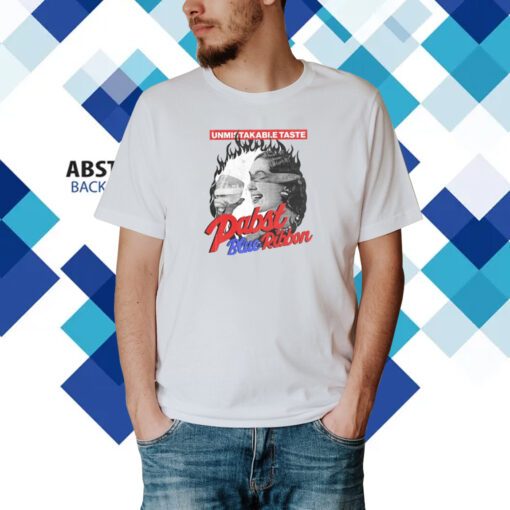 Unmistakable Taste Pabst Blue Ribbon T-Shirt