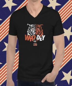 Cincinnati Bengals Black Who Dey Local Merch T-Shirt