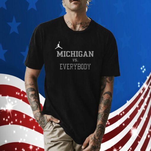 Charles Woodson Jordan Michigan Vs Everybody T-Shirt