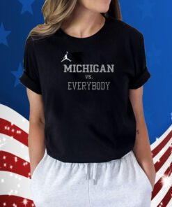 Charles Woodson Jordan Michigan Vs Everybody T-Shirt