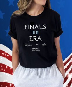 Gotham Fc 11.11 Finals Era T-Shirt