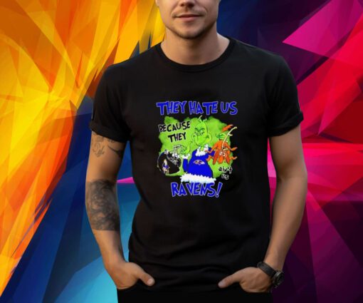 Grinch They Hate Us Because They Ain’t Us T-Shirt